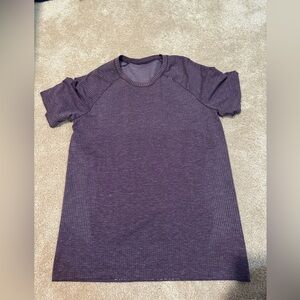 Lululemon new shirt purple metal vent